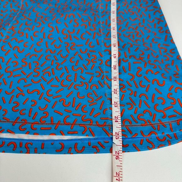 Lululemon Lightened Up Singlet Seawheeze Cheetos Blue and Orange Large w1k75s - Picture 10 of 10